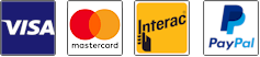 Paiement par Interac et PayPal